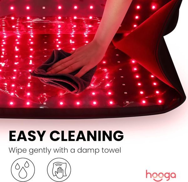 hooga Red Light Therapy Blanket, Full Body Near-Infrared Triple Chip LED - Image 6