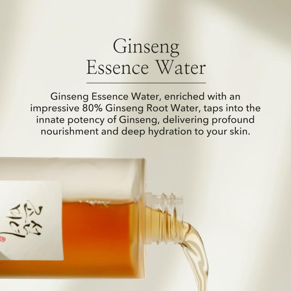 Beauty of Joseon Ginseng Essence Water Hydrating Face Toner for Dry, Dull - Image 5