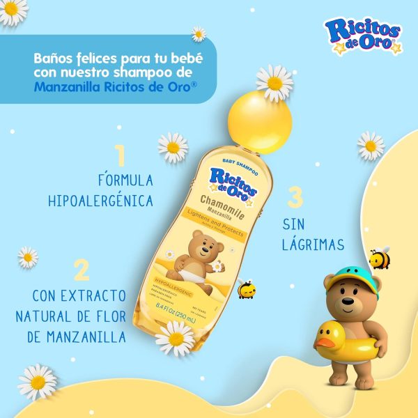Ricitos de Oro Chamomile Hair Gel, Alcohol-Free, Hairstyling Product for - Image 8