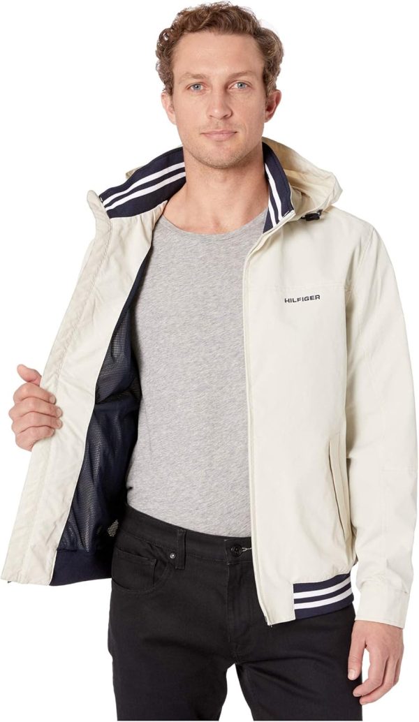 Tommy Hilfiger Men's Lightweight Waterproof Regatta Bomber Jacket - Image 4