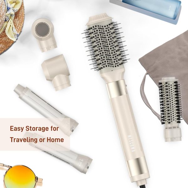 5 in 1 Hair Air Styler - Rotating Hair Dryer Brush 110000 RPM for Fast - Image 7