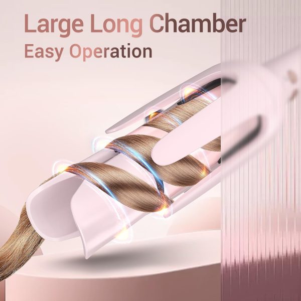 Automatic Curling Iron, Hair Waver with Anti-Tangle & Auto-Off, Hair Curler - Image 7