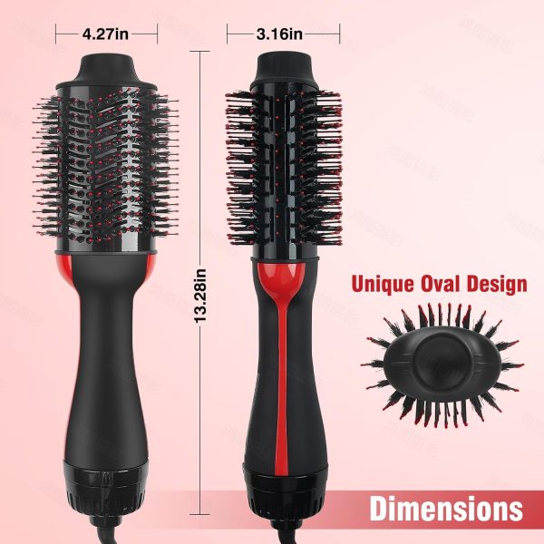 Hot Air Brush Hair Brush Dryer Blow Dryer Brush in One Step 4 in 1 Styling - Image 4