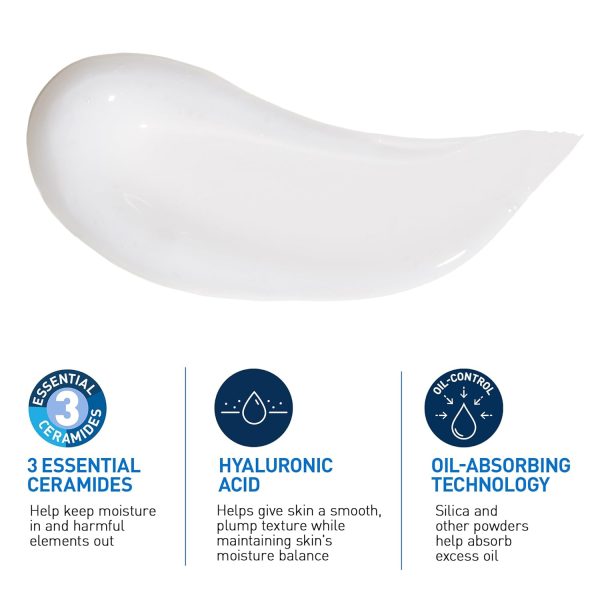 CeraVe Oil Control Moisturizing Gel-Cream | Face Moisturizer for Oily Skin - Image 2