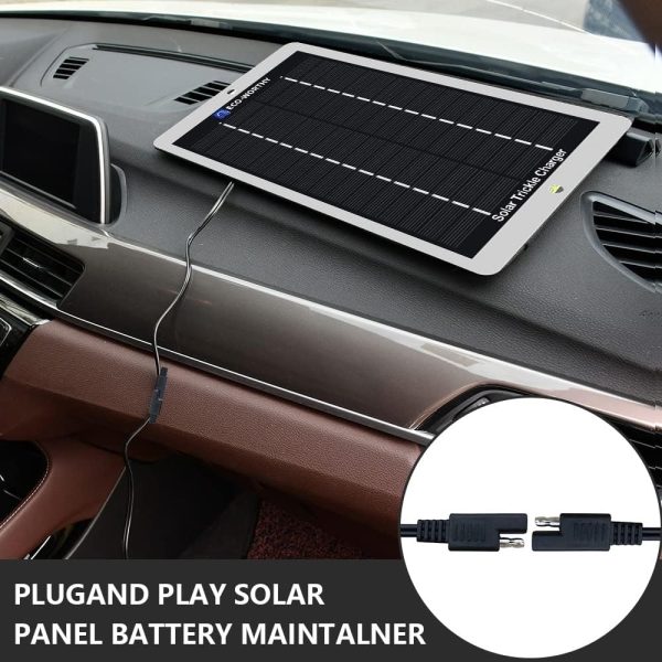 ECO-WORTHY Solar Battery Charger 12 Volt Waterproof Portable Power Solar - Image 9