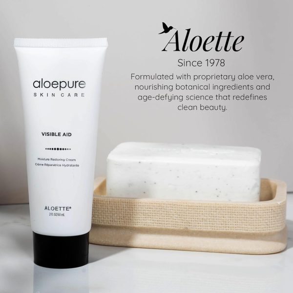 Aloette Face Moisturizer Cream - Daily Body & Facial Skin Care Products - Image 6