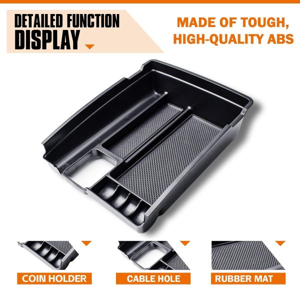 TACORBO Center Console Tray Compatible with Nissan Rogue 2014-2020 and - Image 5