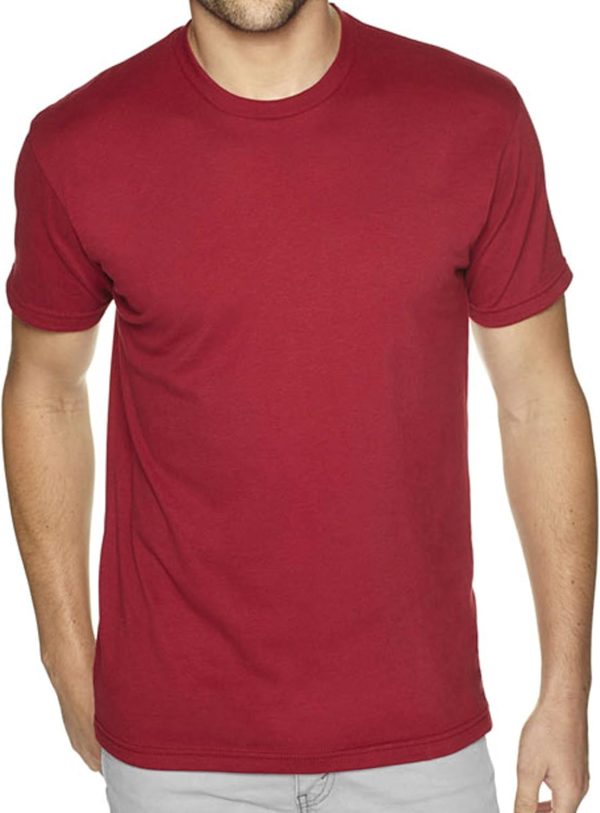 EXIT 26 Men's Premium Ultra Soft Sueded Jersey Crewneck Plain & Heather - Image 3
