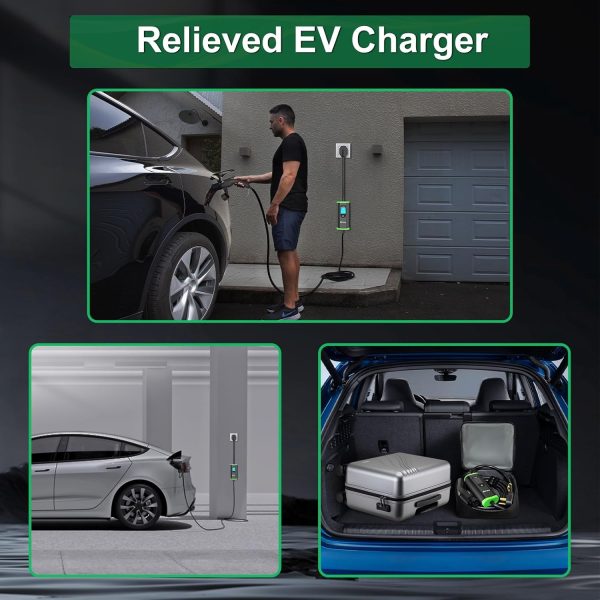 Level 2 EV Charger 32A Adjustable J1772 Electric Vehicle Charger with NEMA - Image 8