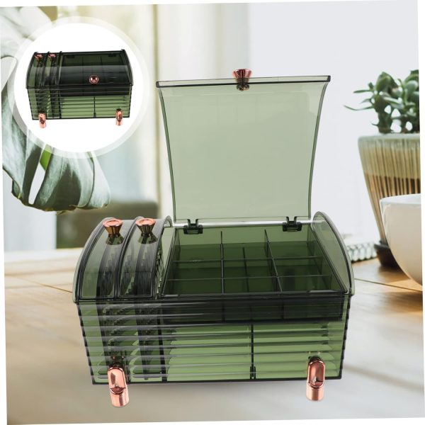Cabilock Box Transparent Jewelry Box Necklace Stand Organizer Jewellery - Image 7
