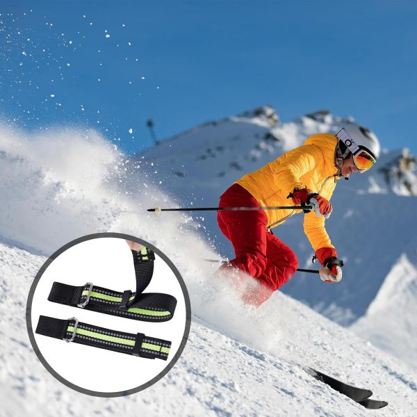 Ski Brake Retainer Strap, New Upgraded More Firm Snowboard Brake Bands - Image 6