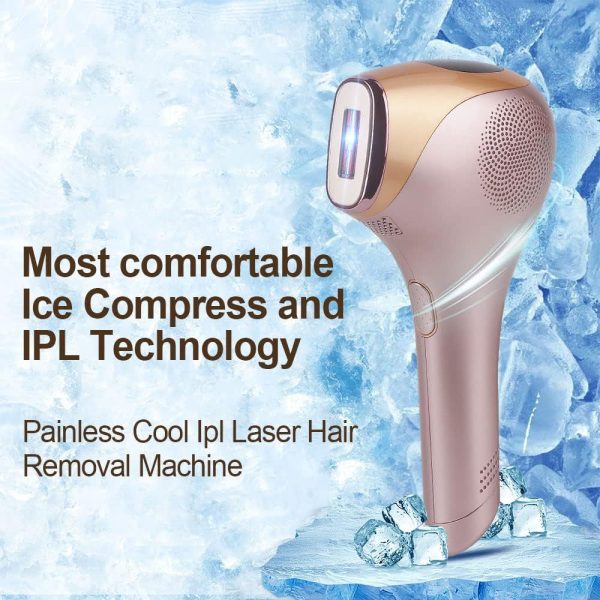 Laser IPL Hair Removal Device Home Use Epilator Laser Permanent Ice Feeling - Image 3