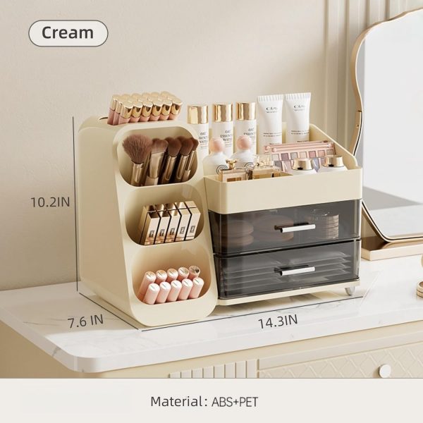 Makeup organizer with Drawers for Vanity,Spacious Cosmetic Display - Image 5