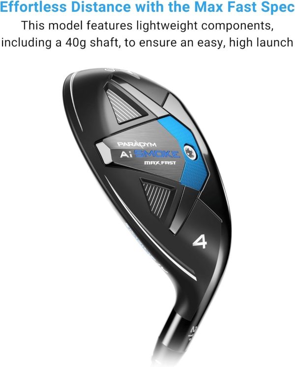 Callaway Golf Paradym AI Smoke Max Fast Hybrid - Image 3