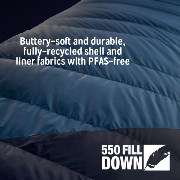 Kelty Cosmic 20 Down Mummy Sleeping Bag for Backpacking, Campers, 550 Fill - Image 5