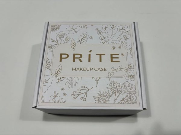Prite Small Makeup Bag for Women Portable Clear Makeup Bag Cute Mini - Image 9
