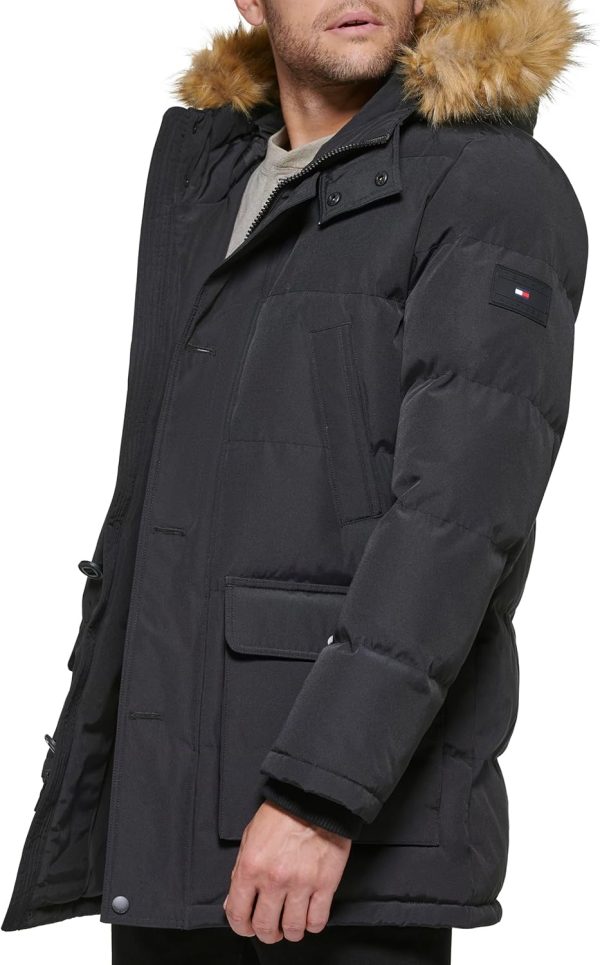 Tommy Hilfiger Men's Arctic Cloth Heavyweight Performance Parka Down - Image 2