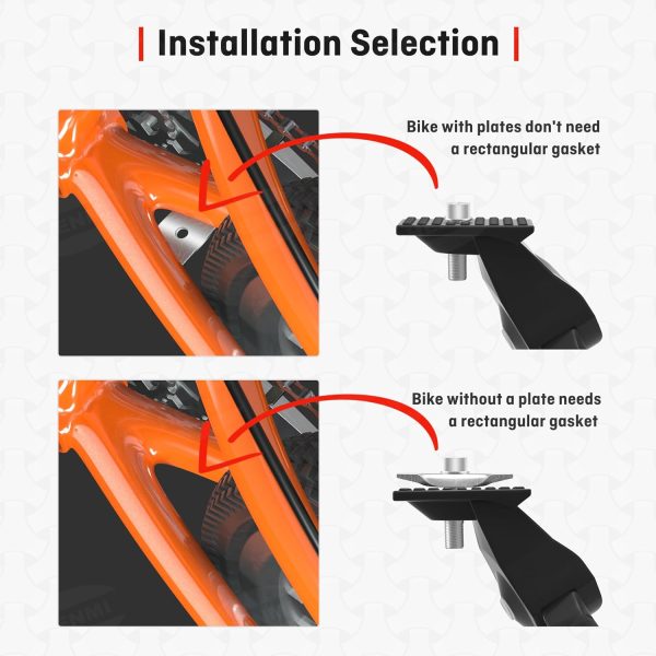 HENMI Bike Kickstand for Adult Bikes, Adjustable Bicycle Kickstand for Most - Image 5
