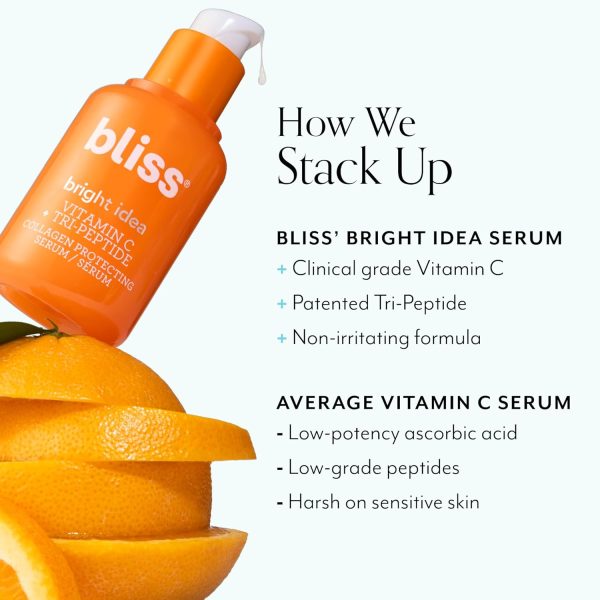 Bliss Bright Idea Vitamin C + Tri-Peptide Collagen Brightening Face - Image 4