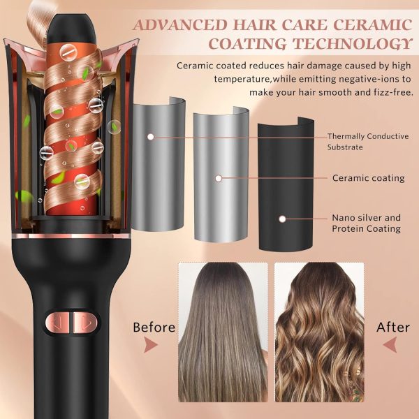 Automatic Hair Curler, Automatic Curling Iron, Professional Curling Wand - Image 3