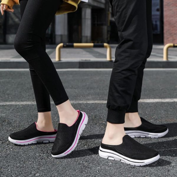 Slip On Mules & Clogs for Womens Mens Light Open Back Shoes Comfort Walking - Image 7