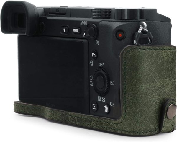 MegaGear MG1644 Ever Ready Genuine Leather Camera Half Case Compatible with - Image 5