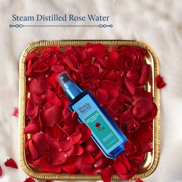 Blue Nectar Uplifting Body Mist with Himalyan Rose and Cardamom for long - Image 3