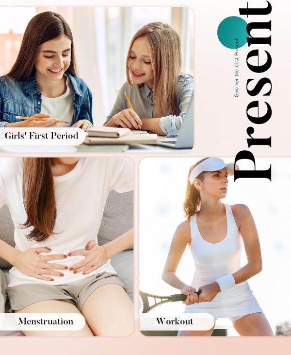Women's Period Underwear Heavy Flow, High Absorbency Cotton Panties - Image 7