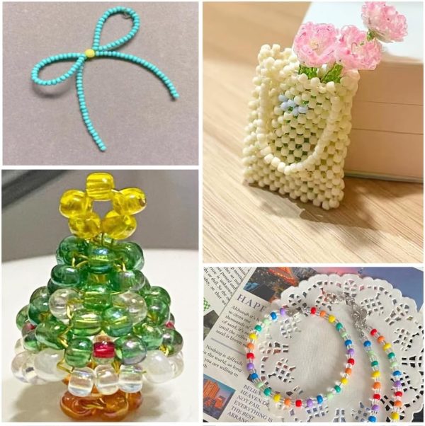 1000Pcs Multicolor Pony Beads 6x9mm Bulk Acrylic Kandi Beads for Bracelets - Image 5