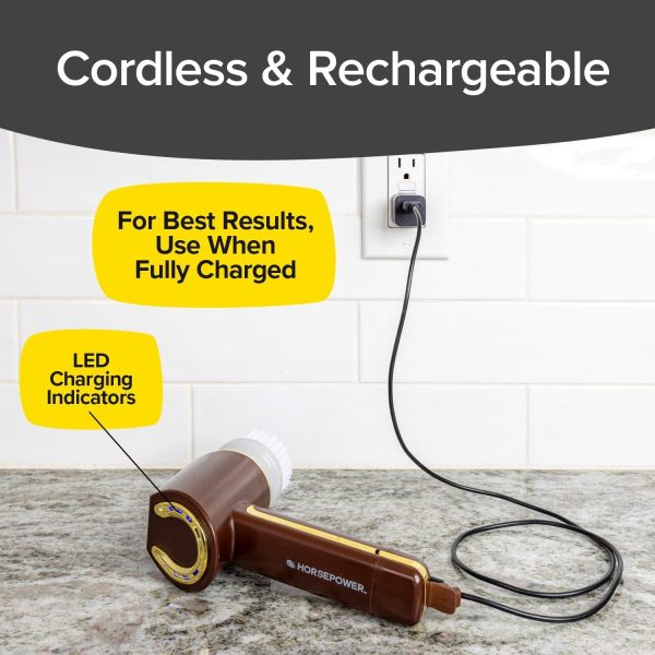 Horsepower Scrubber Gold Edition, Longer Battery Life, Electric Power, - Image 4