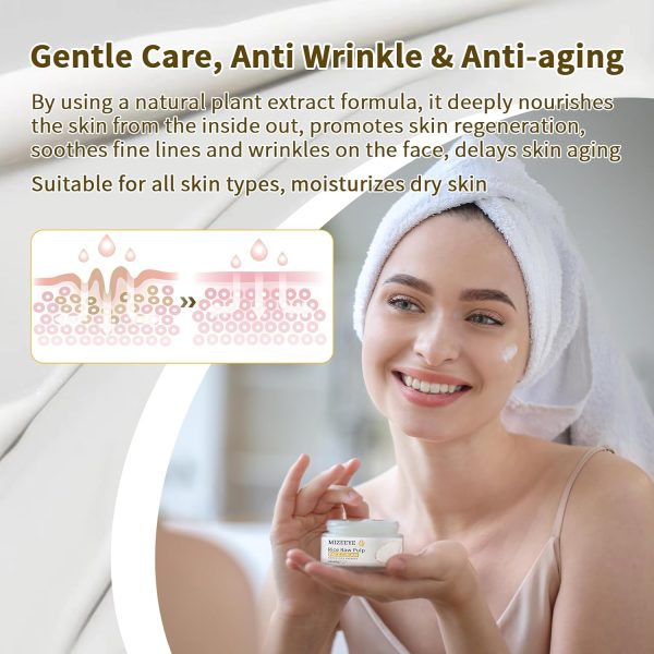 Rice Skin Care Set For Women, 6PCS Gentle Moisturizing Face Care Set With - Image 5