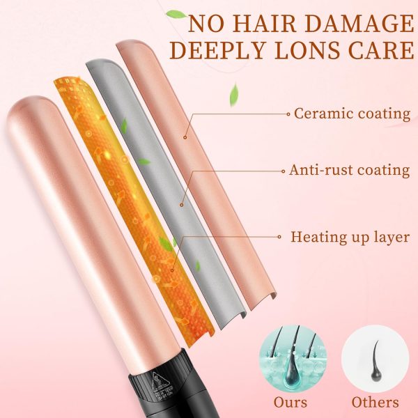 BonBloom's 5 in 1 Curling Iron, Curling Iron Set with Interchangeable - Image 7