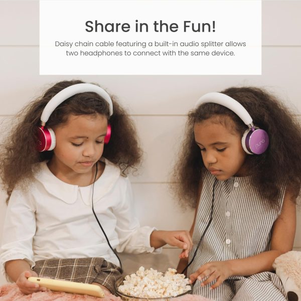 Puro Sound Labs BT2200s Plus Volume Limited Kids’ Bluetooth Headphones - Image 5