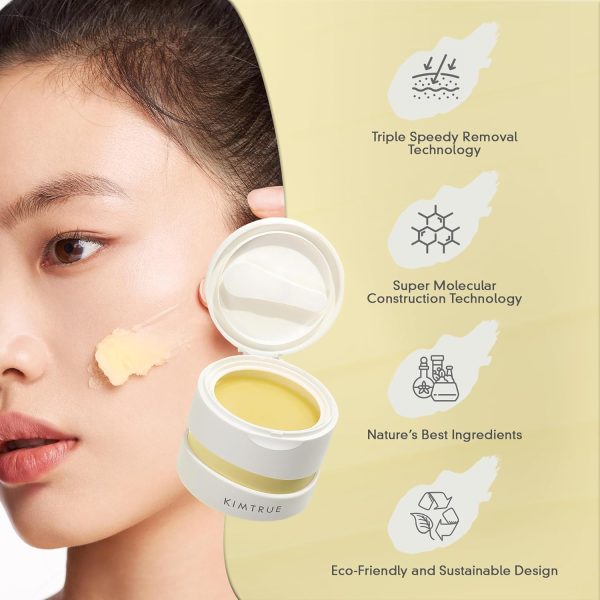 Kimtrue 3rd Generation Makeup Meltaway Cleansing Balm - Makeup Remover Balm - Image 4