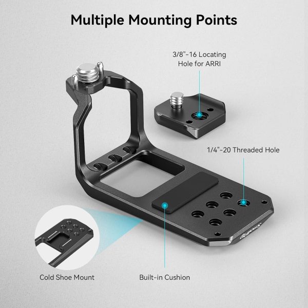 SMALLRIG FX3 / FX30 XLR Handle Top Plate for Sony FX3 / FX30 XLR Unit - Image 2