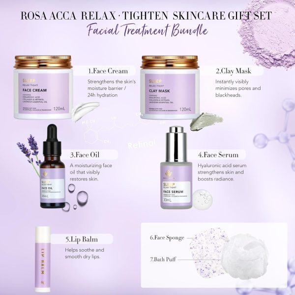Facial Skin Care Set & Spa Kit - Mothers Day Gift Ideas, Self-care - Image 2