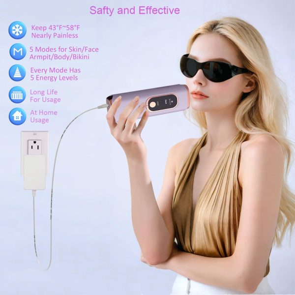 IPL Hair Removal Device,Permanent&Painless Hair Removal for Women and Men - Image 4