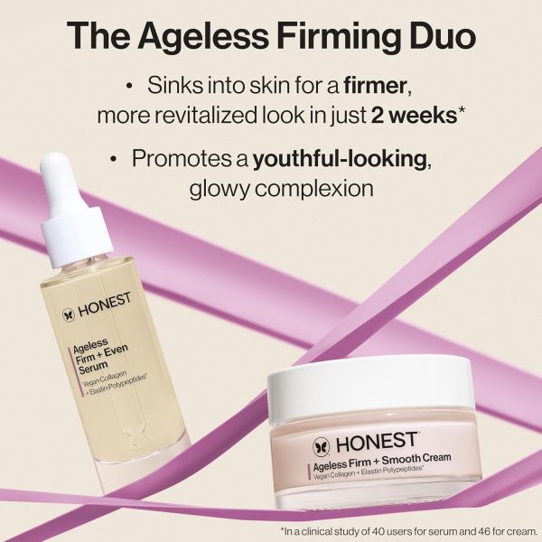 Honest Beauty Ageless Firm and Smooth Cream | Powered by Vegan Collagen and - Image 8
