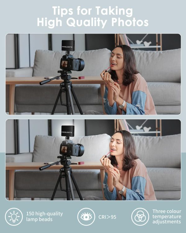 150 LED Phone Light, Selfie Light for Phone, Light for - Image 6