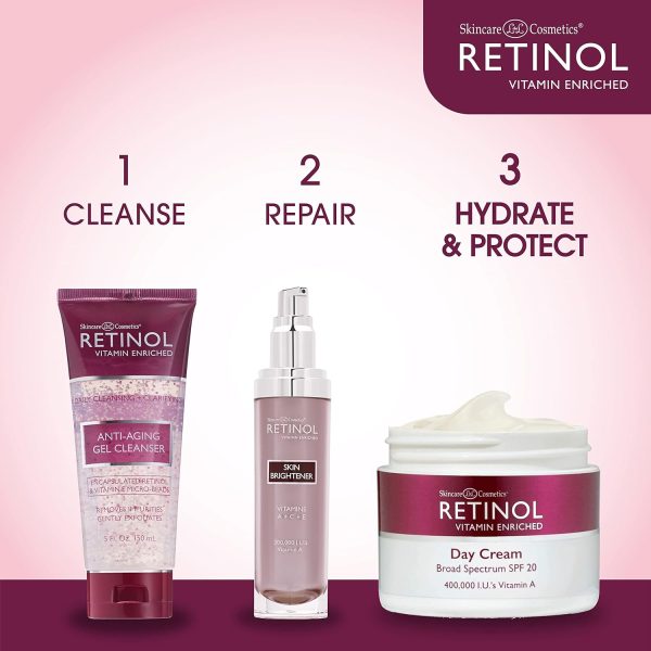 Retinol Skincare LdeL Cosmetics Day Cream Broad Spectrum SPF 20 Moisturizes - Image 7