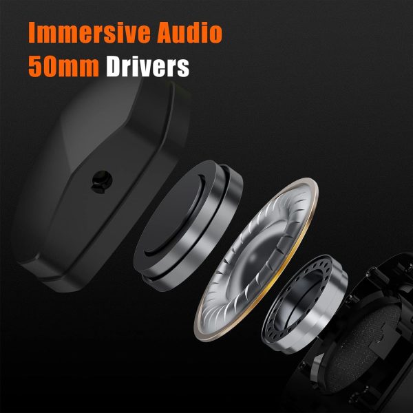 NUBWO G06 Dual Wireless Gaming Headset with Microphone for PS5, PS4, PC - - Image 5