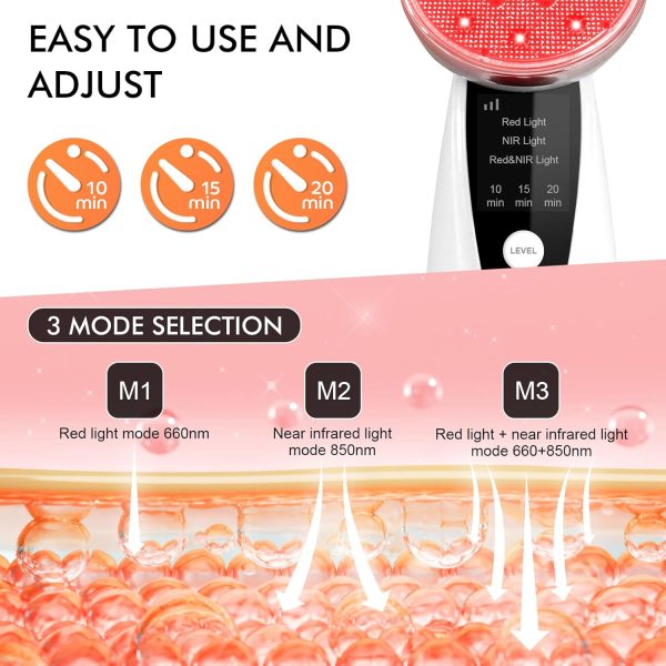 Red Light Therapy for Body, Portable Near Infrared Light Therapy 660nm & - Image 4
