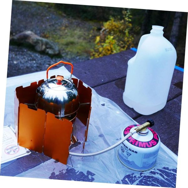 Outdoor Windscreen Unit Outdoor Stove Windscreen Double Camping Stove Camp - Image 8