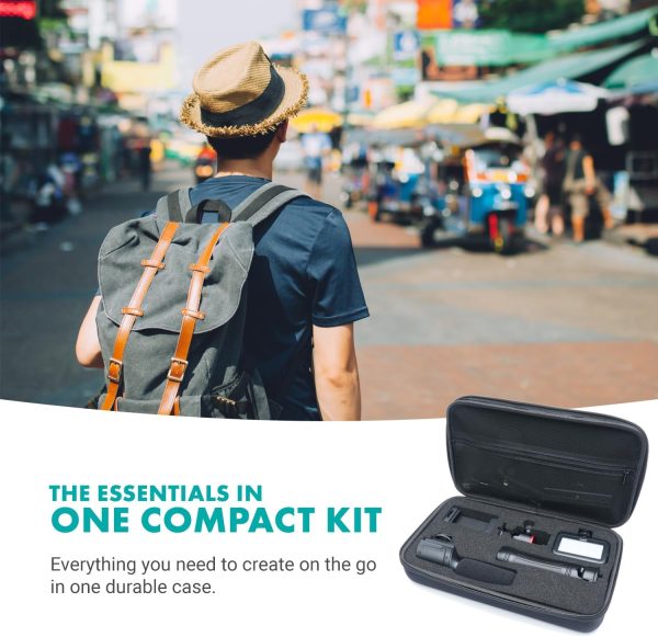Movo USB-C Vlogging Kit for iPhone 15 with Fullsize Tripod - USB Type-C - Image 3