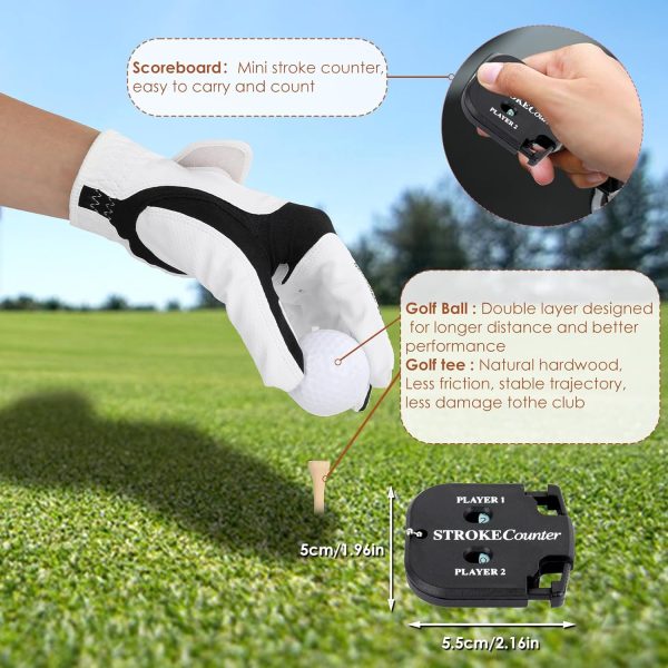 Golf Accessories Kit with High-Grade Handbag, Golf Balls, Rangefinder, - Image 5