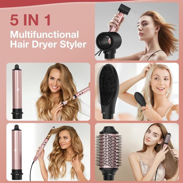 Brightup Air Styler, Professional Hair Dryer Brush with 110,000 RPM - Image 2