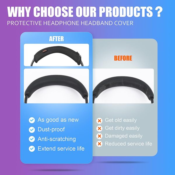 Desing Wish Momentum 4 Protective Headband Cover Compatible with Sennheiser - Image 6