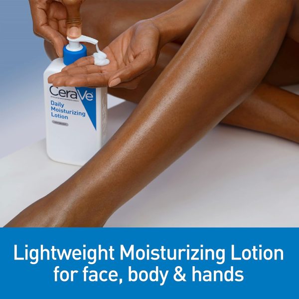 CeraVe Daily Moisturizing Lotion for Dry Skin | Body Lotion & Face - Image 2
