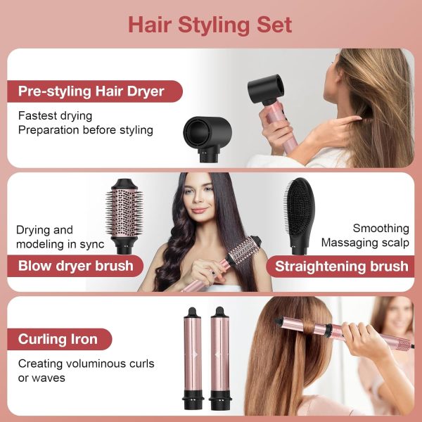 Brightup Air Styler, Professional Hair Dryer Brush with 110,000 RPM - Image 6