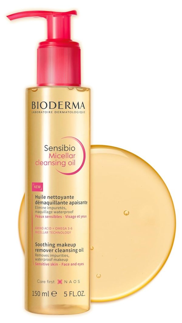 Bioderma Sensibio Micellar Cleansing Oil, 1st Ecobiological Micellar Oil - Image 3